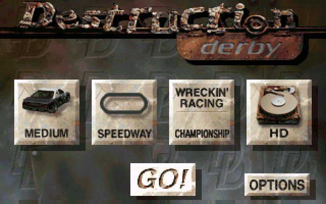 Destruction Derby screenshot 3 for Sega Saturn